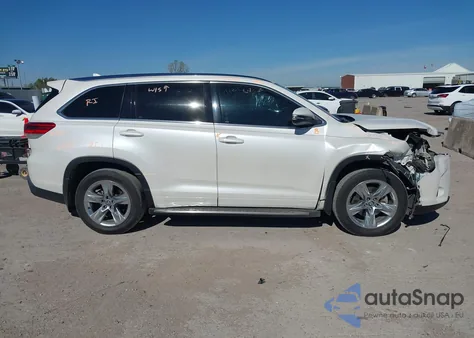 2018 Toyota Highlander Limited из США, поврежденный, VIN 5TDYZRFH0JS281323